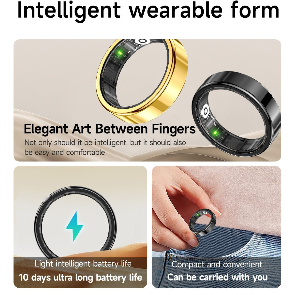 Anillo Inteligente de Salud | Smart Ring Premium