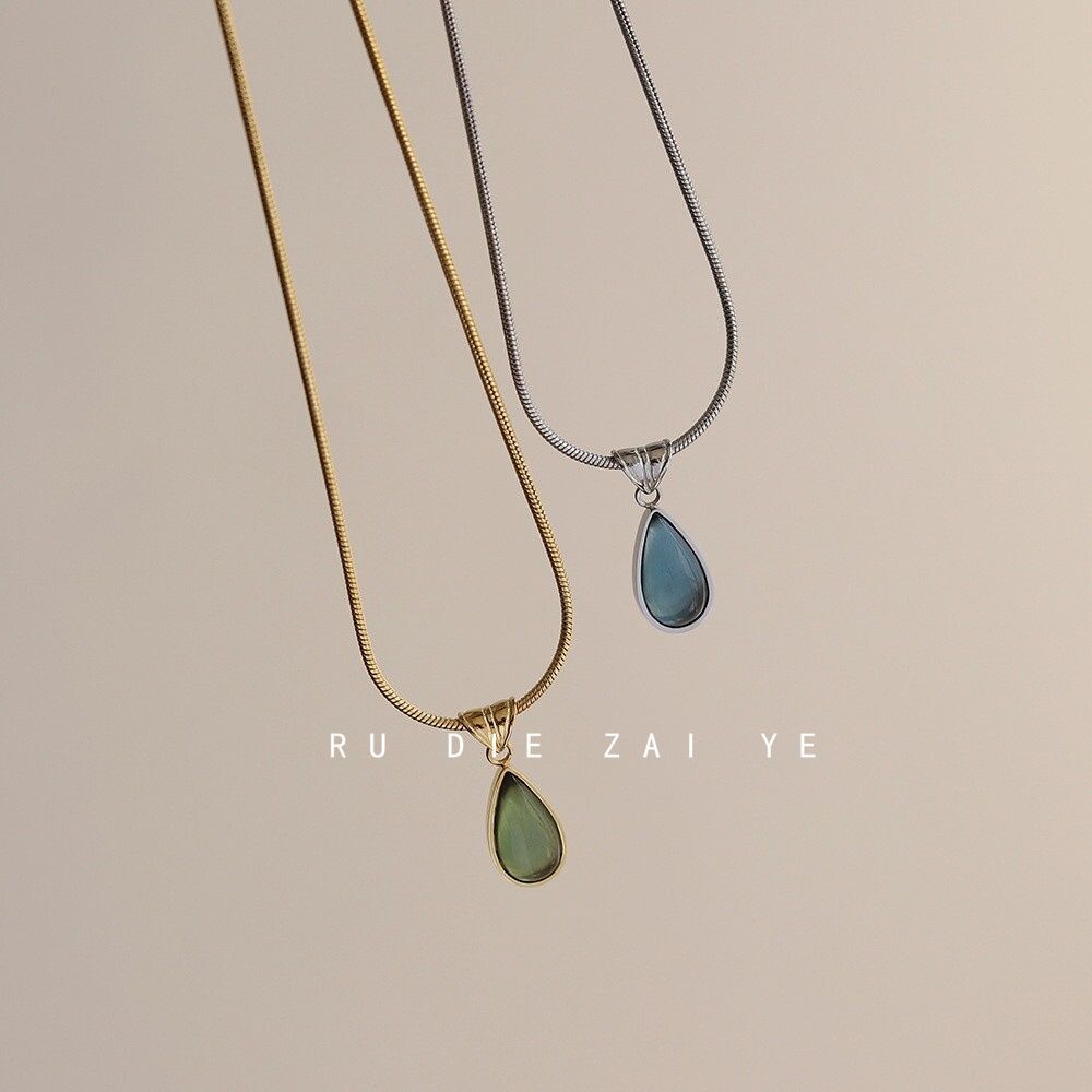 Collar Colgante Gota | Estilo Vintage Francés