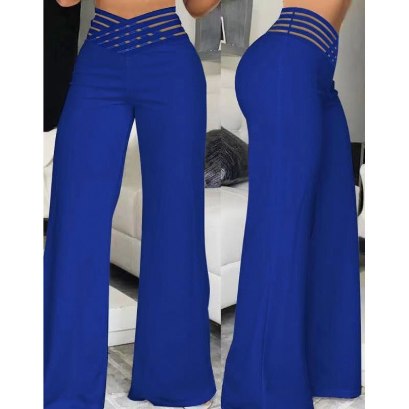 Pantalón Palazzo Blanco | Cintura Alta & Pernera Ancha