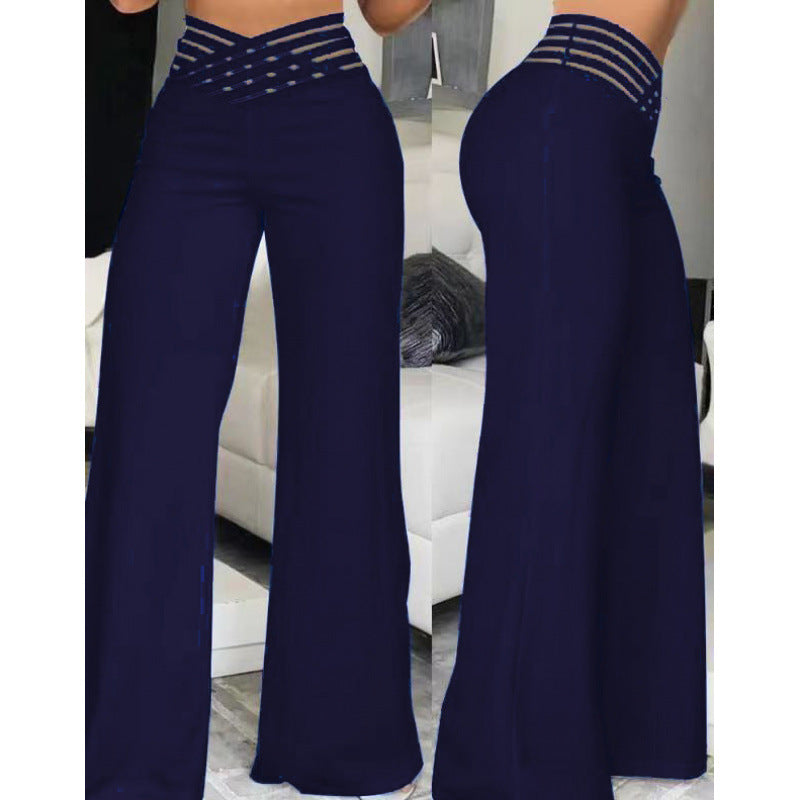 Pantalón Palazzo Blanco | Cintura Alta & Pernera Ancha