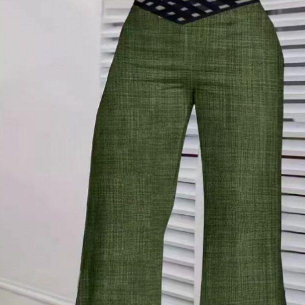 Pantalón Palazzo Blanco | Cintura Alta & Pernera Ancha