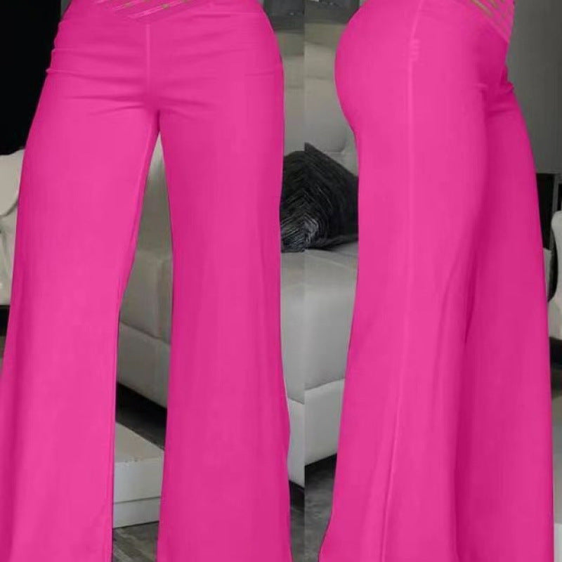 Pantalón Palazzo Blanco | Cintura Alta & Pernera Ancha