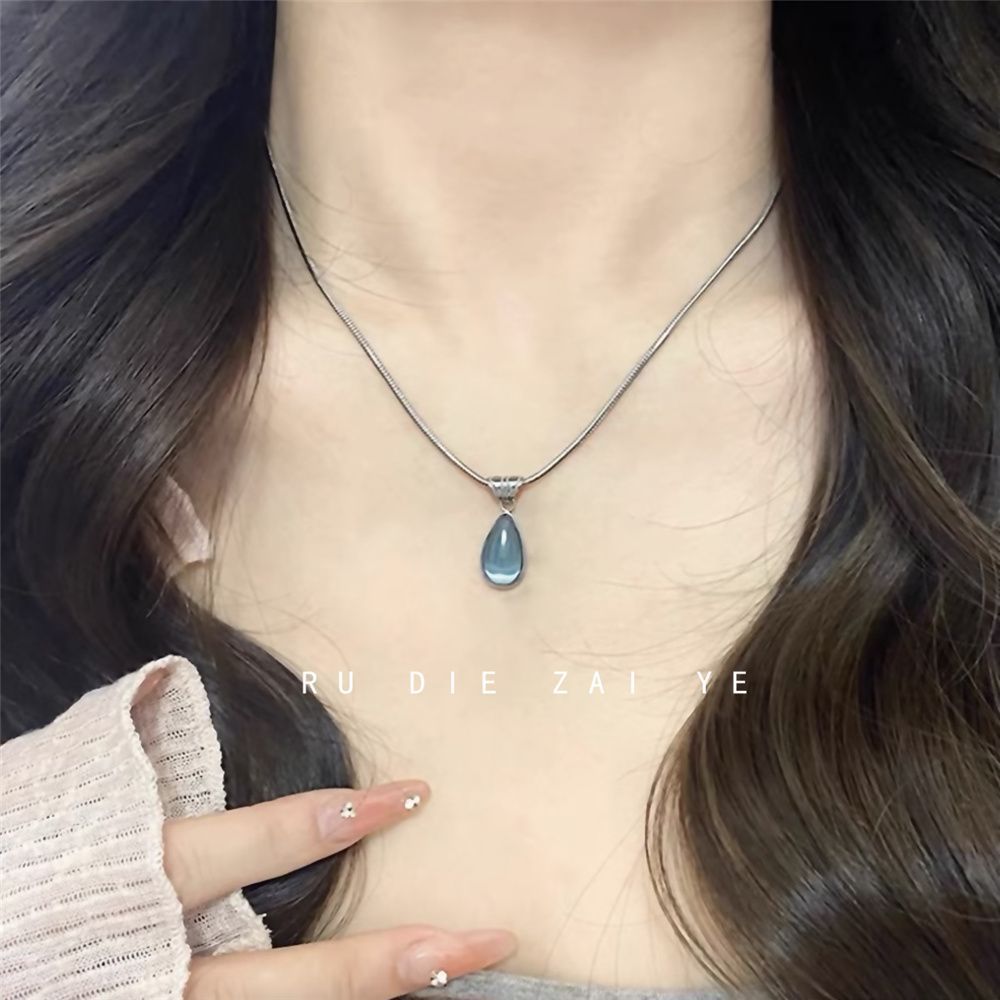 Collar Colgante Gota | Estilo Vintage Francés