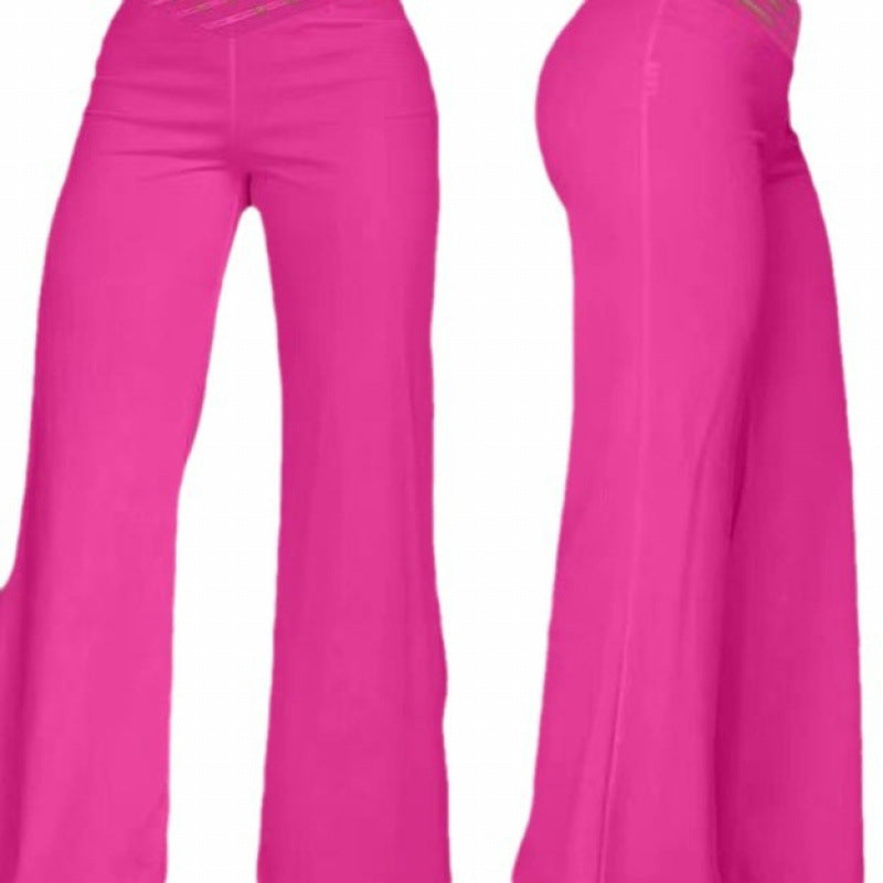 Pantalón Palazzo Blanco | Cintura Alta & Pernera Ancha