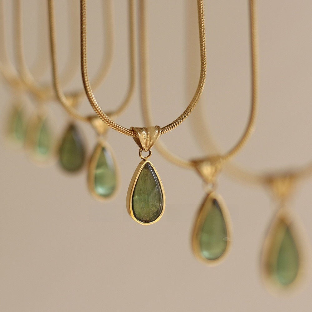 Collar Colgante Gota | Estilo Vintage Francés