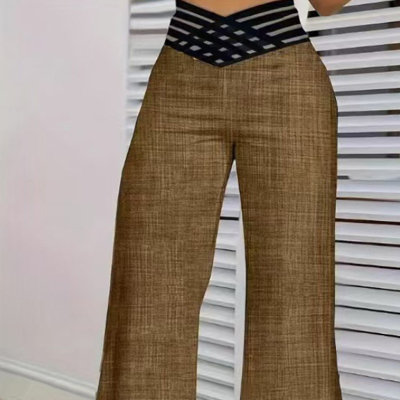 Pantalón Palazzo Blanco | Cintura Alta & Pernera Ancha