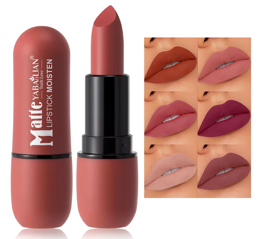 Dimensiones del lápiz labial Yabaolian: 20mm x 72mm