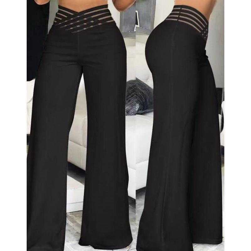 Pantalón Palazzo Blanco | Cintura Alta & Pernera Ancha