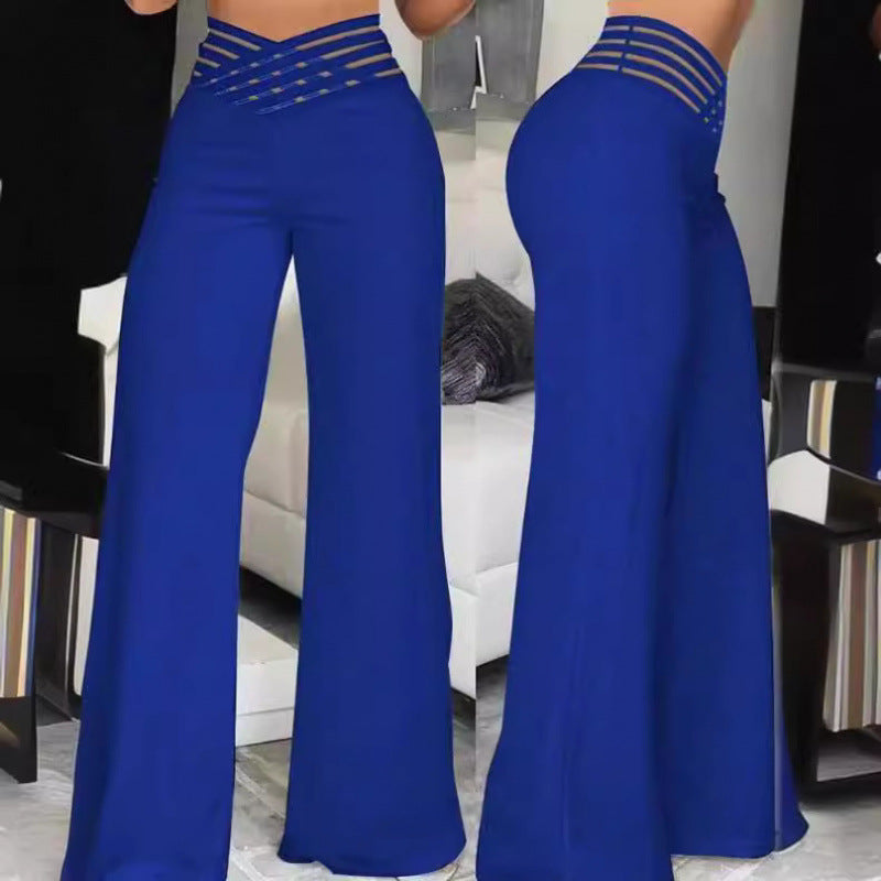 Pantalón Palazzo Blanco | Cintura Alta & Pernera Ancha