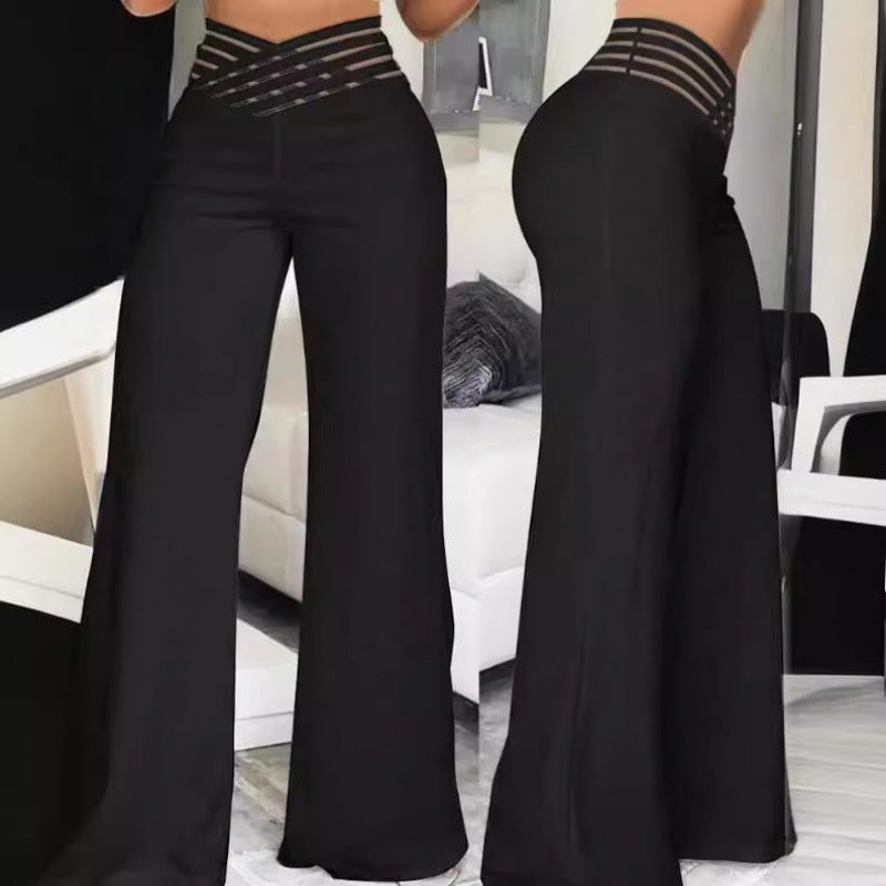 Pantalón Palazzo Blanco | Cintura Alta & Pernera Ancha