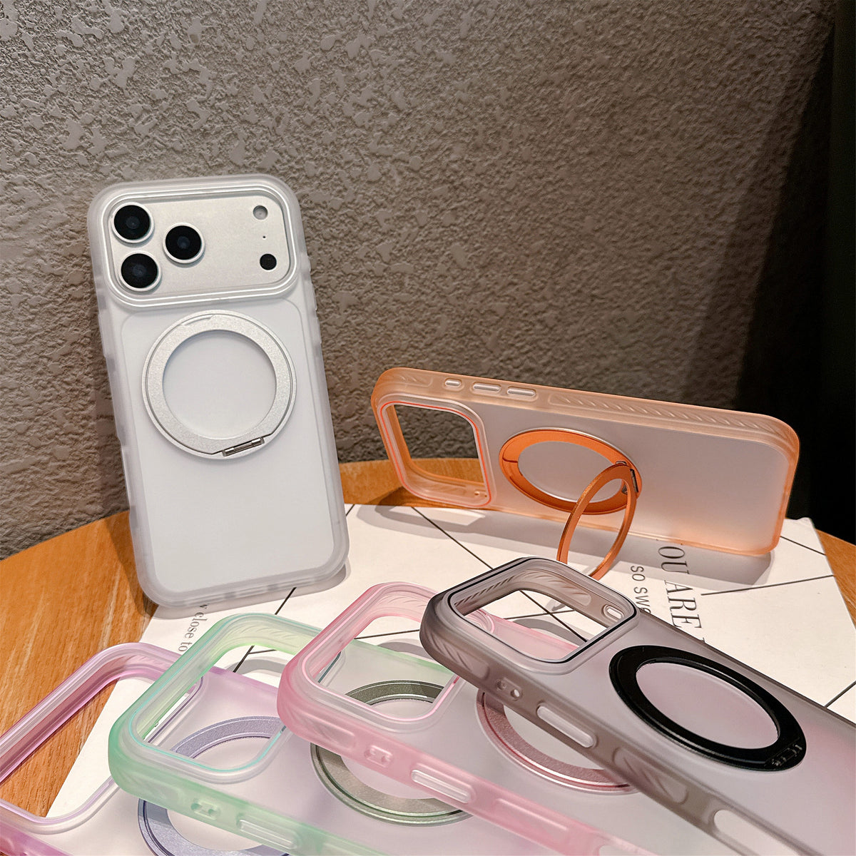 Funda Magnética Premium | Acabado Sandblasted